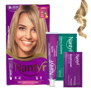 NANTYR KIT COLOR 9.1 RUBIO CENIZA EX CL